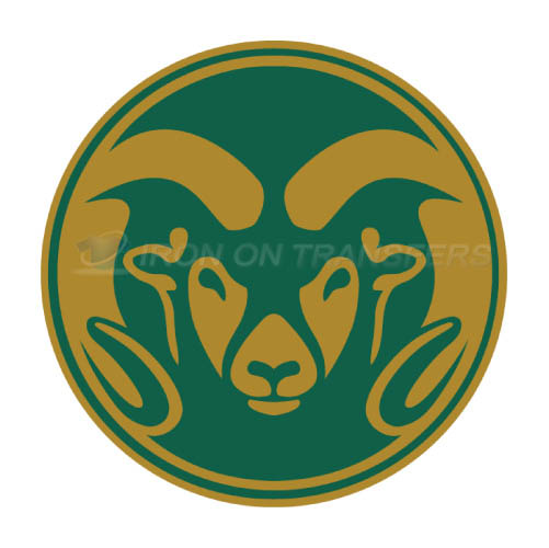 Colorado State Rams Iron-on Stickers (Heat Transfers)NO.4177